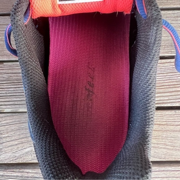 ASICS Gel-Venture 6 Rugged Trail Athletic Shoe Indigo Blue Black Coral Size 7.5 - Picture 11 of 11